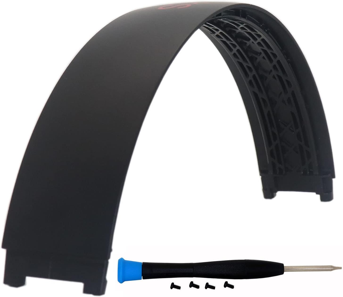 Studio 3 Headband Replacement Parts Accessories Studio 2 Headband Repair Kit Compatible with Studio 3.0 / Studio 2.0 Wireless Top Headband(Studio3-Black-Red)