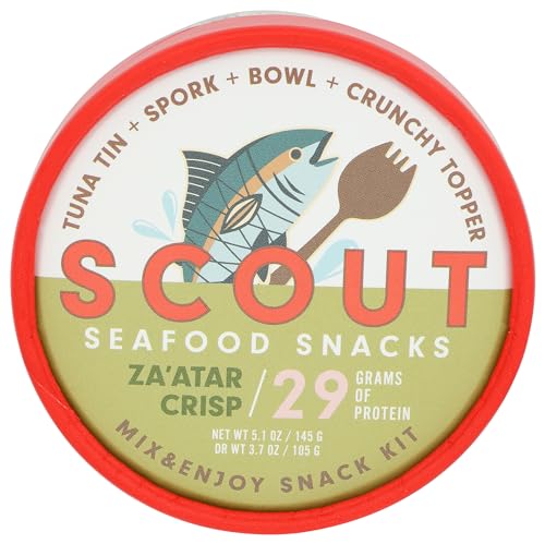 Scout Herb Crunch Tuna Snack Kit, 4.6 OZ