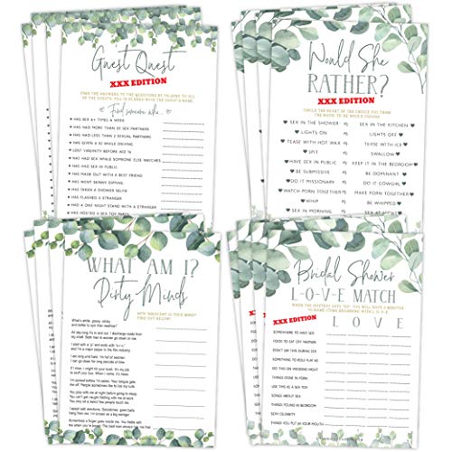 Your Main Event Prints Eukalyptus Brautparty Spiele