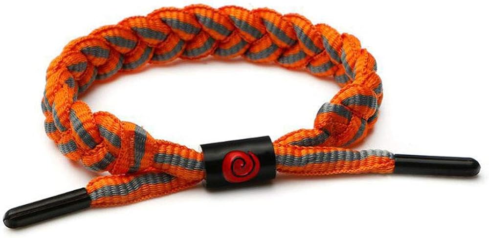 Pulsera trenzada del personaje de anime Naruto, accesorio a la moda para disfraces de cosplay