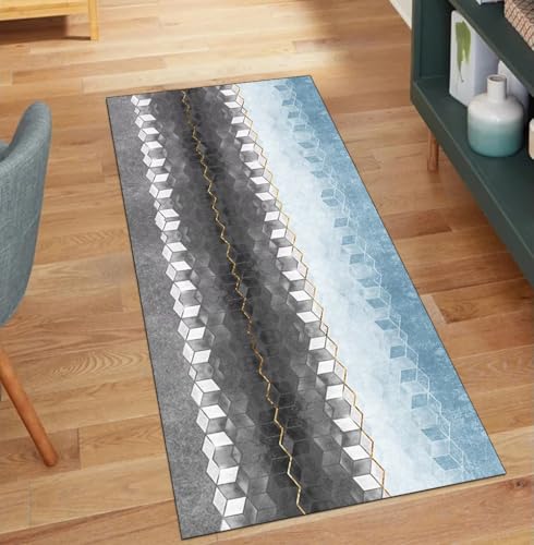 Alfombra de cocina antideslizante lavable pasillo 40x450cm 2