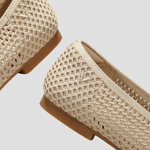 Image of VIVAIA Women's Margot 2.0 Square-Toe Ballet Flats
