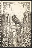  The Raven\'s Watch — Vintage Sketch Cemetery Journal: A Gothic Lined Notebook  Pencil-Sketch Victorian Graveyard Aesthetic  6x9 College Ruled  Dark ... Witchy Gift for Women, Goths & Writers