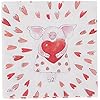 Boston International IHR 20 Count 3 Ply Cocktail Beverage Paper Napkins 5 x 5 Inches Piggy Love