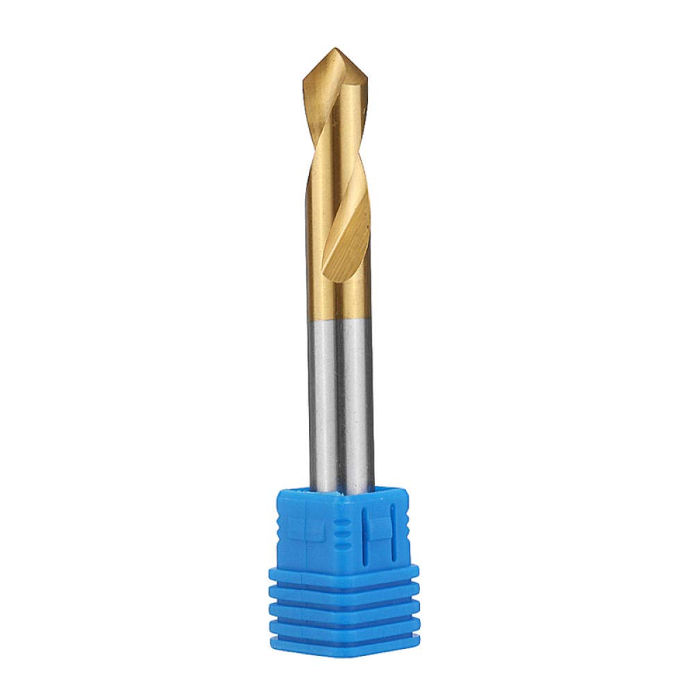 M35 HSS-CO Cobalt HRC62 Drill Milling Cutter 2 Flutes 90 Degrees 3-12mm Spot Drill for Pilot Loch Guide Chargeable-5mm