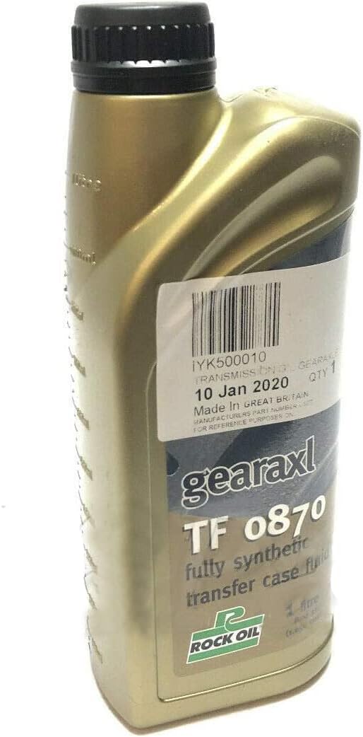 Proper Spec Rock Oil Land Rover TF-0870 Full Synthetic Transfer Case Fluid 1 Liter