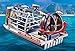 PLAYMOBIL Enemy Airboat with Raptor Building Set