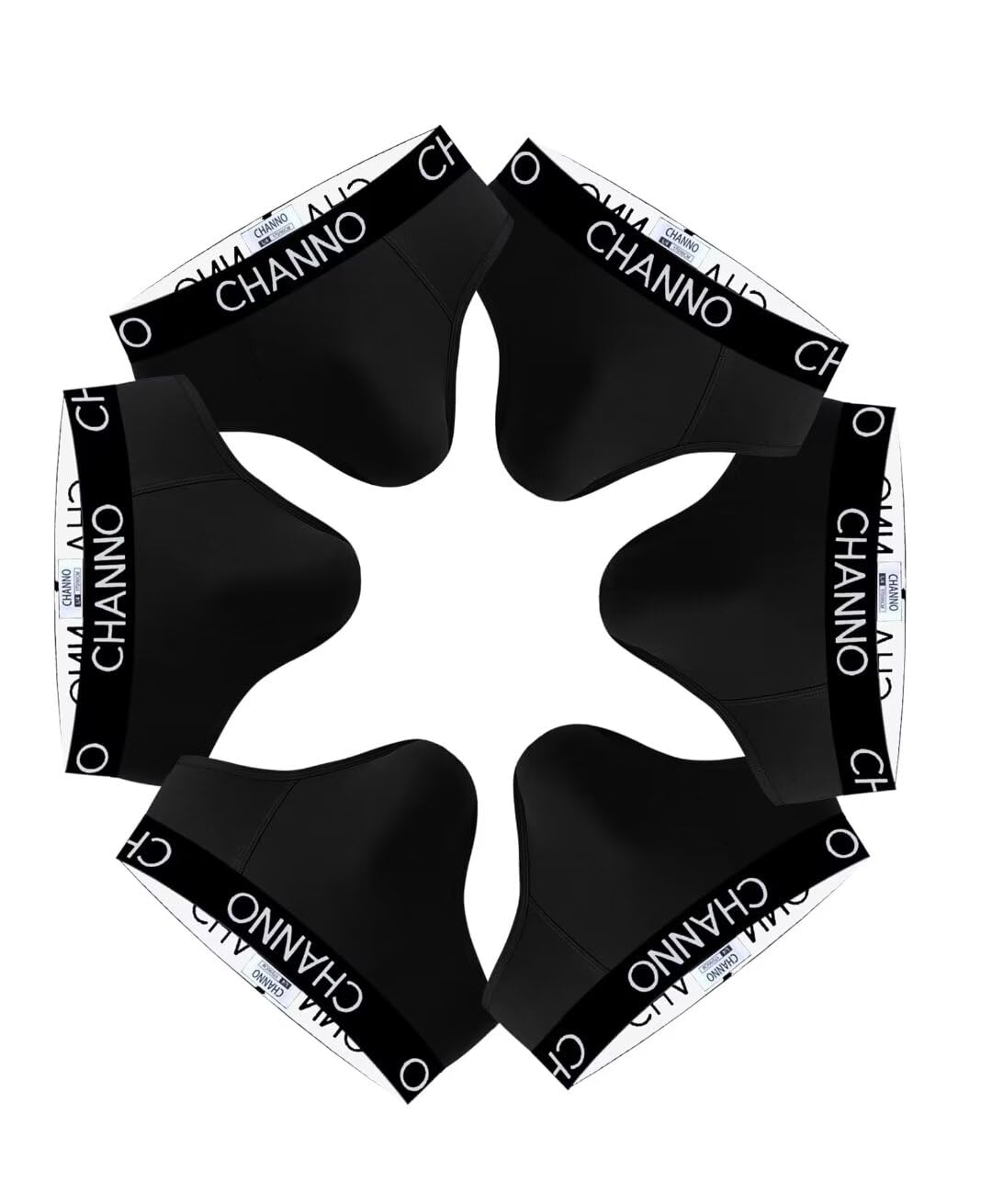 Channo Slip da Uomo in Cotone, Tinta Unita e Uniforme