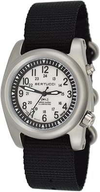 BERTUCCI A-2SEL Ghost Gray Watch | Black Nylon