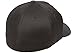 Flexfit Unisex Ultrafibre Airmesh Fitted Trucker Hat, Black, Small-Medium