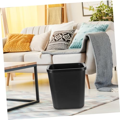 Caneca de basura plástica rectangular para espacios estrechos miniatura 3