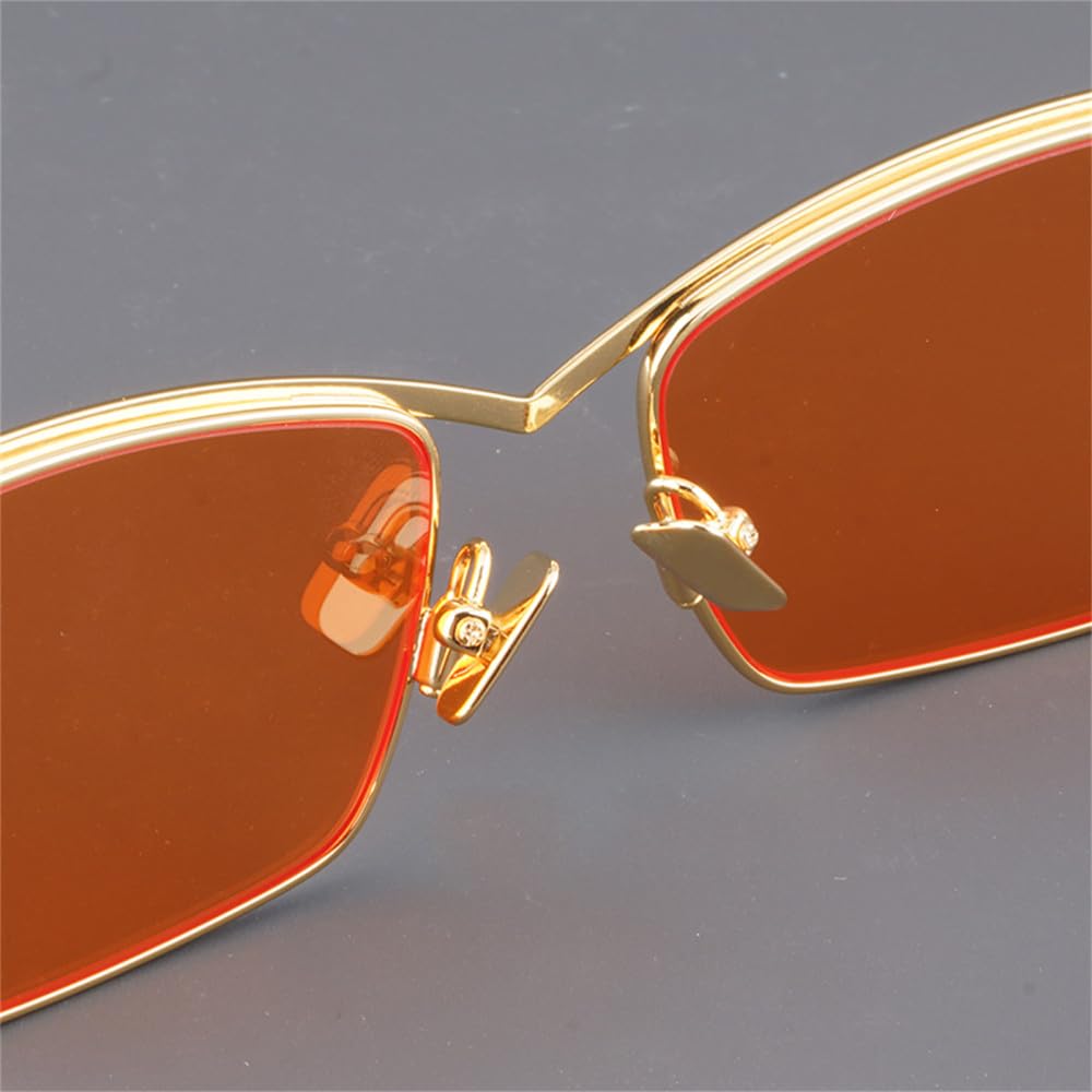 Gafas de sol de ojo de gato para mujer, gafas solares versátiles de lujo para hombres, sombrilla