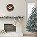 Rico Industries NFL Football Kansas City Chiefs Personalized Felt Holiday Wreath Pennant - Home and Living Room Decor - Soft Felt EZ to Hang