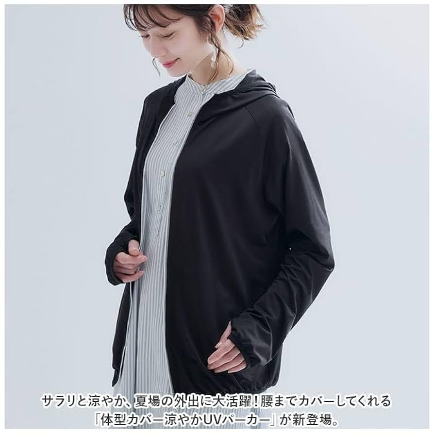 ☆新品☆未使用☆カシウェア パーカー BLACK レディース【サイズ L】 1_000000007616.jpg?1678209908