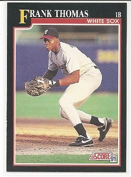 Frank Thomas 1991 Score Chicago White Sox Card #840