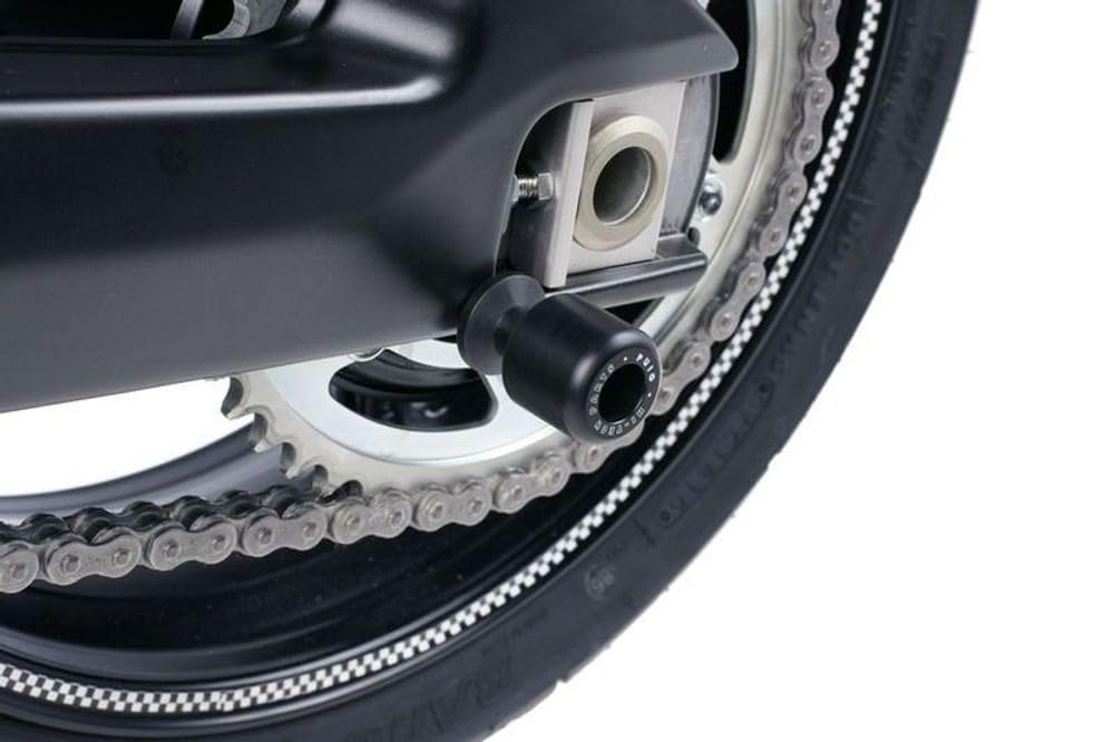 Puig 7185N Set Protective Spools Ø10/150 Black