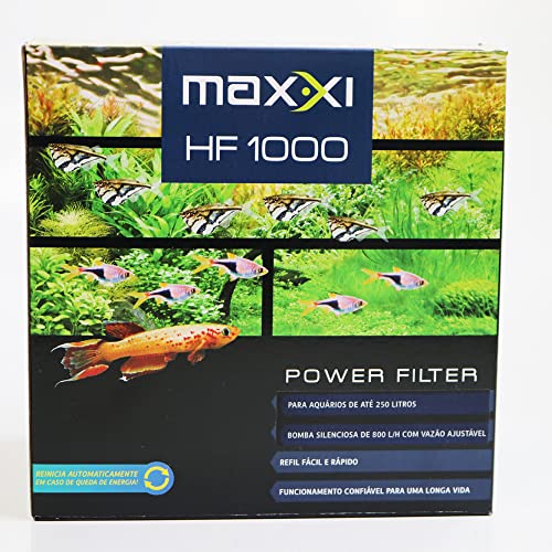 Filtro Externo Maxxi Power Hf-1000 800L e H 110V Para Aquário Maxxi Power Para Peixes