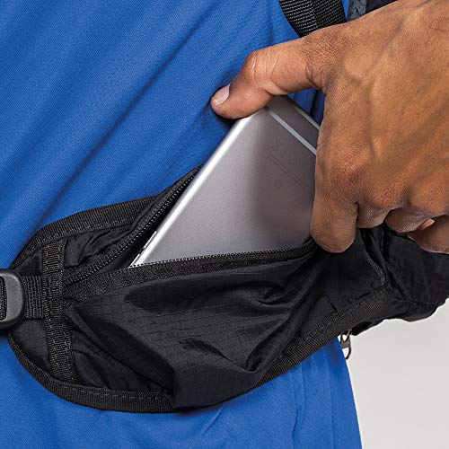 Mochila Técnica Trail Lite 14L - CURTLO, Tam. único, Preto-Laranja