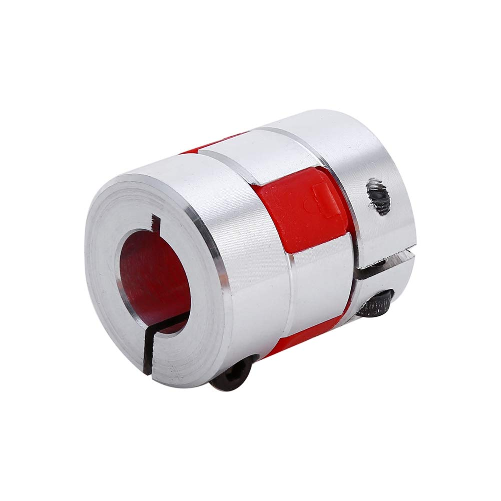 Acoplamiento Elástico Aluminium 8Mm X 12Mmible łącznik Wału śliwkowego Cnc łącznik Enkodera Silnika Krokowego 8Mm łącznik Wału