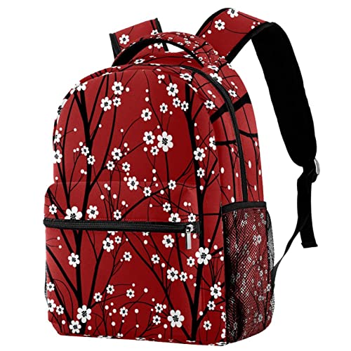 Sac à dos de voyage bleu motif donut pour campus et loisirs en taille M