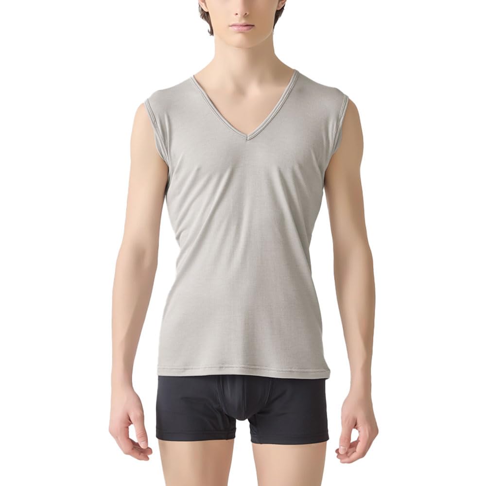 Amazon.co.jp: [グンゼ] インナートップス 鹿の子 汗取りパッド