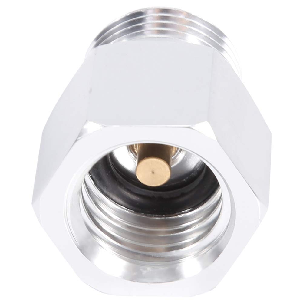 Annadue Homemade Beer Barrel Regulator, Metal CO2 Soda Cylinder Adapter CO2 Refill Connector Adapter Accessories for SodaStream/Soda-Club