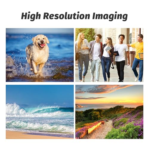 Fockety Fotocamera Digitale 4K, Autofocus da 48 MP 16x Zoom da 2,8 Pollici Screen Telecamera Viaggio Compatta con Scheda, Fotografie Video Vlogging Principianti (BROWN)