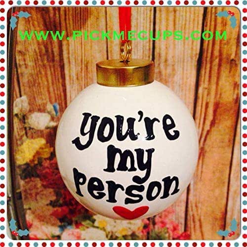 Amazon.com: You're My Person Grey's Anatomy Christmas Ornament Funny 