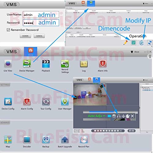 Bluefishcam Wired 4Mp Mini Poe Ip Camera Security Varifocal 2.8-12Mm Manual Zoom Lens Hidden Camera Indoor Security Surveillance Motion Detection P2P Cctv System (4Mp) #TOP5