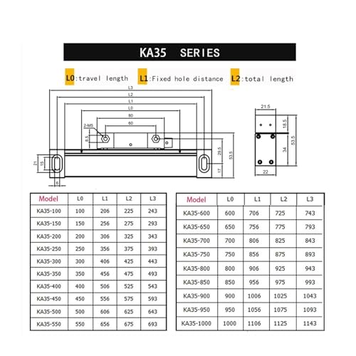 Sensor de regla graduada 750mm para display digital miniatura 2