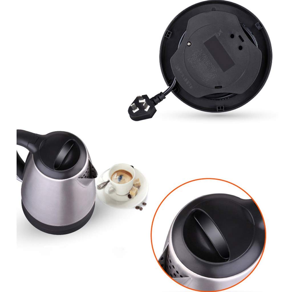 Amazon.co.jp: 家庭用 304 ステンレス鋼の電気ケトル自動電源オフ 1.8L