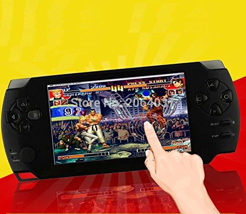 Hot sell !! 5000+games 8GB 4.3 Inch Handheld Game Player MP5 Video FM radio Camera portable consoles Multimedia classic game, Black color