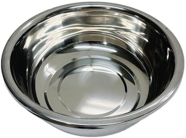 For 14 Stainless Steel Mixing Bowls Metal Bowls Salad Bowl Basin Dishwasher Safe