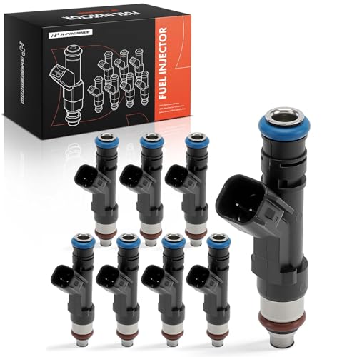 A-Premium Set of 8 Fuel Injectors Compatible with Ford F-250 Super Duty/F-350 Super Duty 2015-2022, E-350 Super Duty 2017-2019, E-450 Super Duty 2019, 6.2L, Replace# FC3Z9F593A