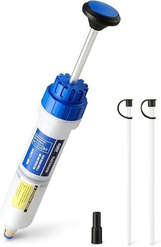 Orion Motor Tech Bomba extractora de aceite, extractor manual de líquido de 6.8 fl oz para transmisión de engranajes de transmisión de aceite y