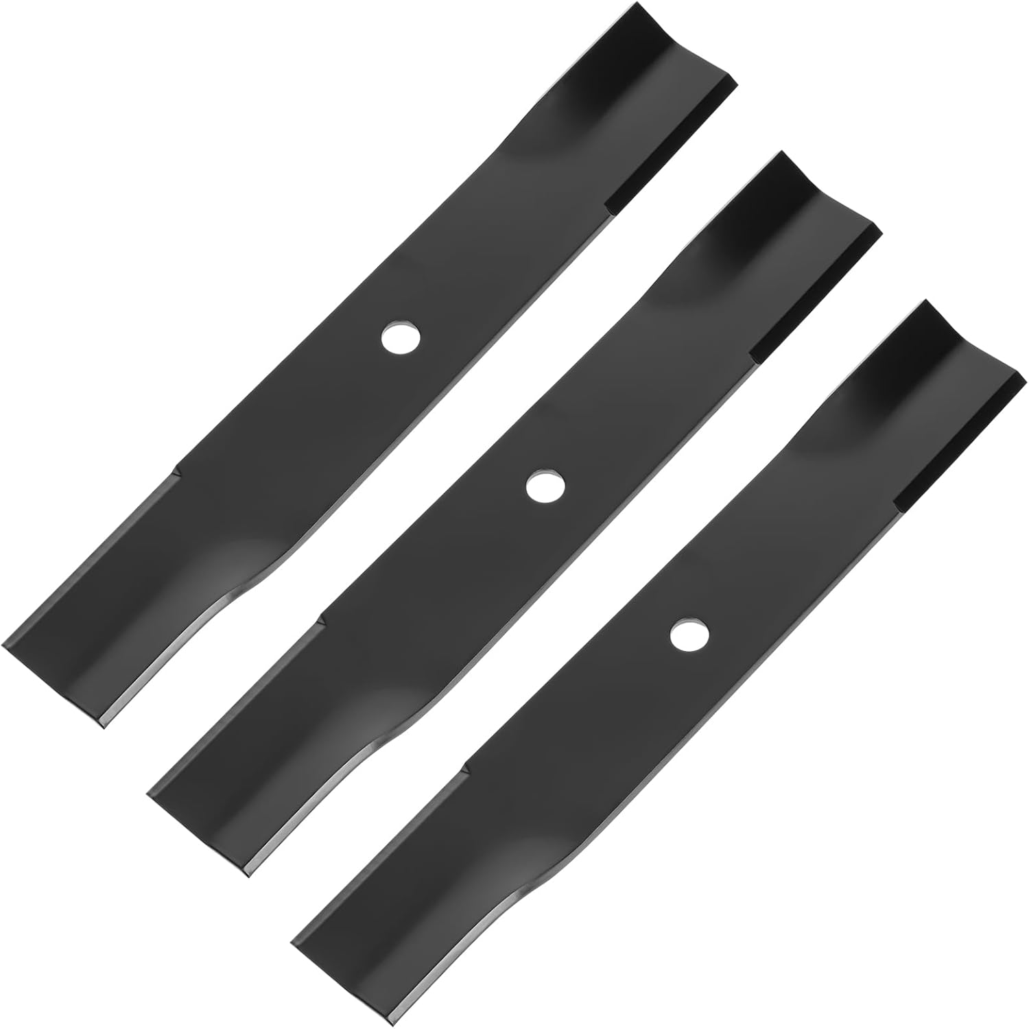 5020843S Lawn Mower Blades for 48" Deck, Compatible with Ferris IS1500Z Bobcat 112111-01 Ex Mark 103-1577 103-2507 103-2527 103-6518 Gravely 00273000 04919100, 3 Pack (High Lift)