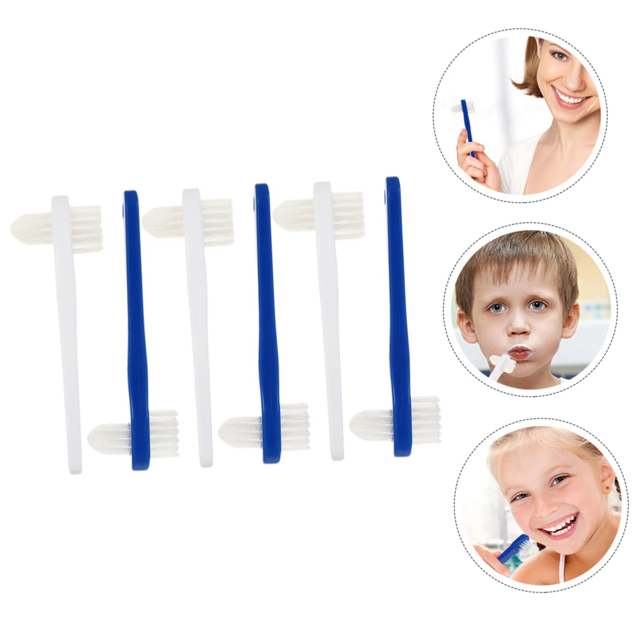 30 Pezzi Spazzolino Da Denti Per Adulti Spazzolino Da Denti A Doppia Faccia Spazzolino Da Denti Con Supporto Per La Pulizia Spazzolino Da Denti Per La Casa Spazzolino Da Denti