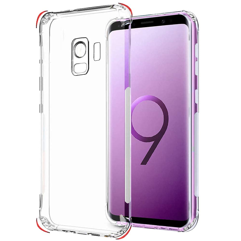 Amazon Brand - Solimo Silicone, Thermoplastic Polyurethane Anti Dust Plug Mobile Cover Soft & Flexible Back Cover for Samsung Galaxy S9 (Clear) (B08XXP7Q22) Amazon Price History, Amazon Price Tracker