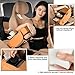 SereneSky.WQ Arm Rest Cover for Car Upgrade Memory Foam Console Cover with Cup & Phone & Tissue Box Holder,Universal Armrest Storage Box (Black)