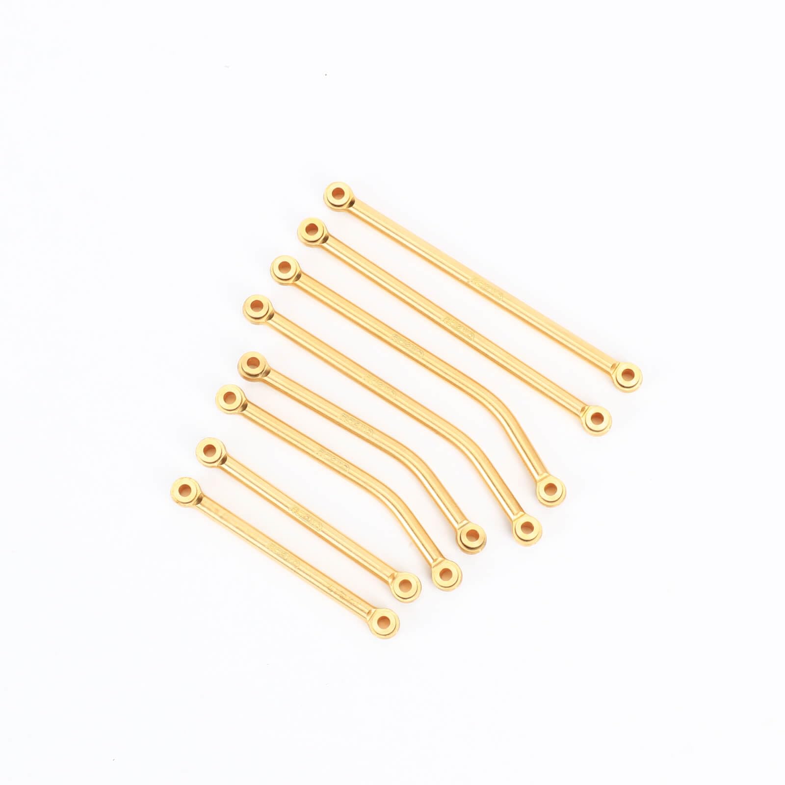 RCAWD Full High Clearance Upgraded Brass Linkage Rods for Traxxas TRX-4M 1/18 4WD Parts