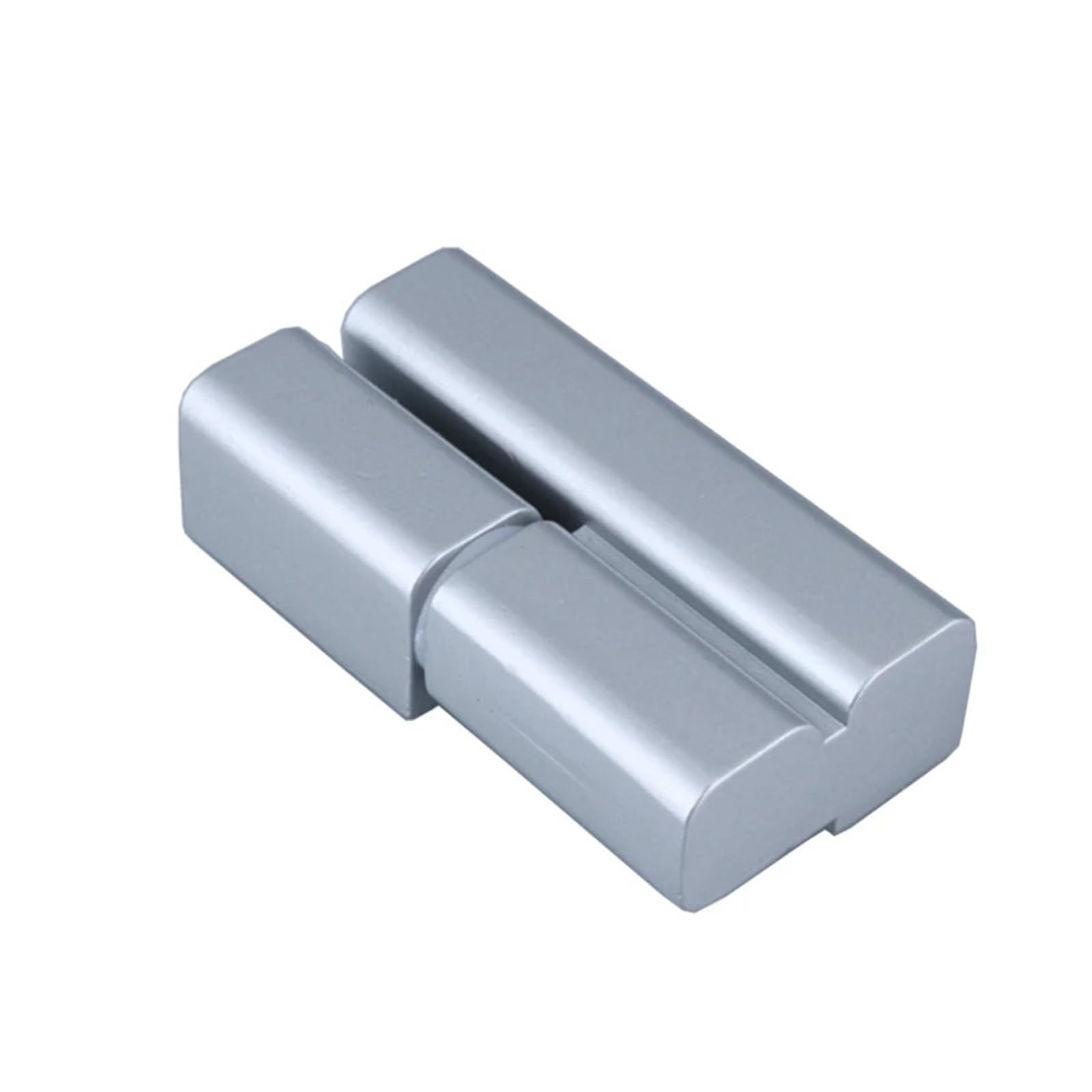 YMUGUEGH Switch Control Box Door Hinge Distribution Cabinet Concealed Detachable Power Instrument Machine Fitting Hardware(Silver left)