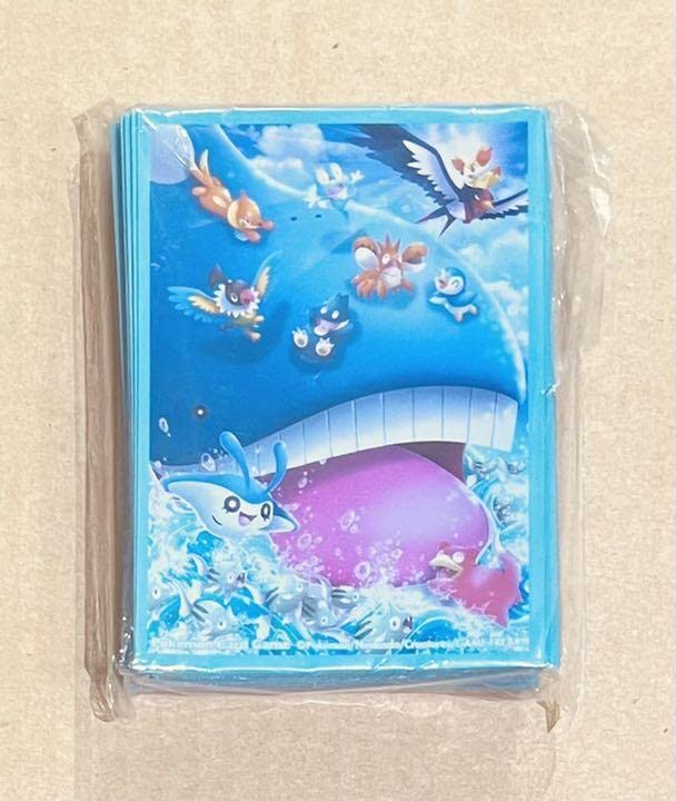 Amazon.co.jp: ポケカ大会景品スリーブ ホエルオー 60枚セット : ホビー