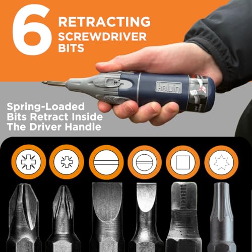 Outils multi-usages 6-en-1 rétractable automatique Kelvin - 5