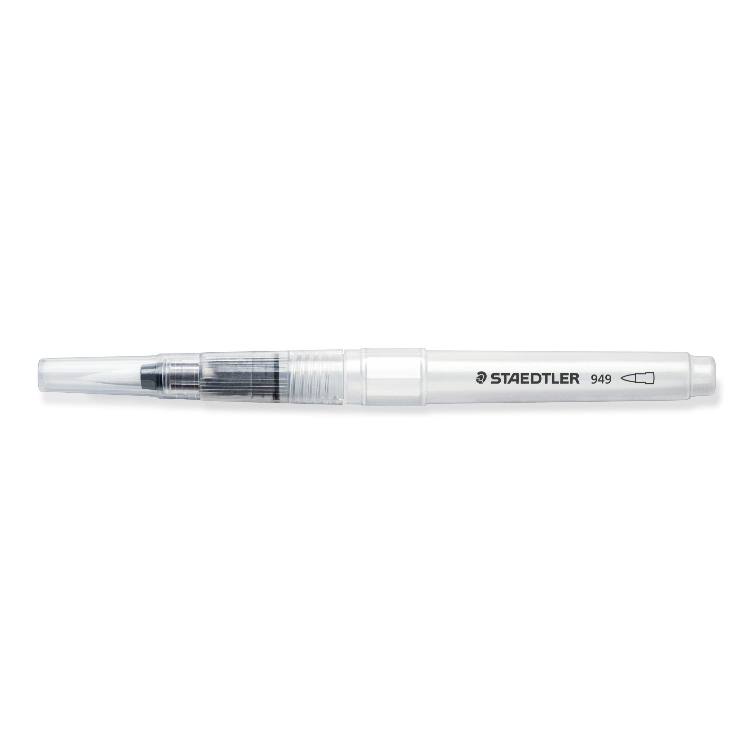 Staedtler Pinceau à réservoir d'eau en nylon résistant, Touffe ronde et fine, 949 BK-1-C