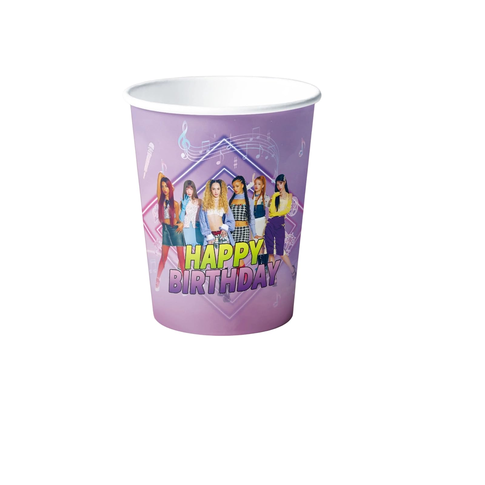 Katseye Birthday Decorations , Katseye Merch Banner Plates Cups Kit Decor