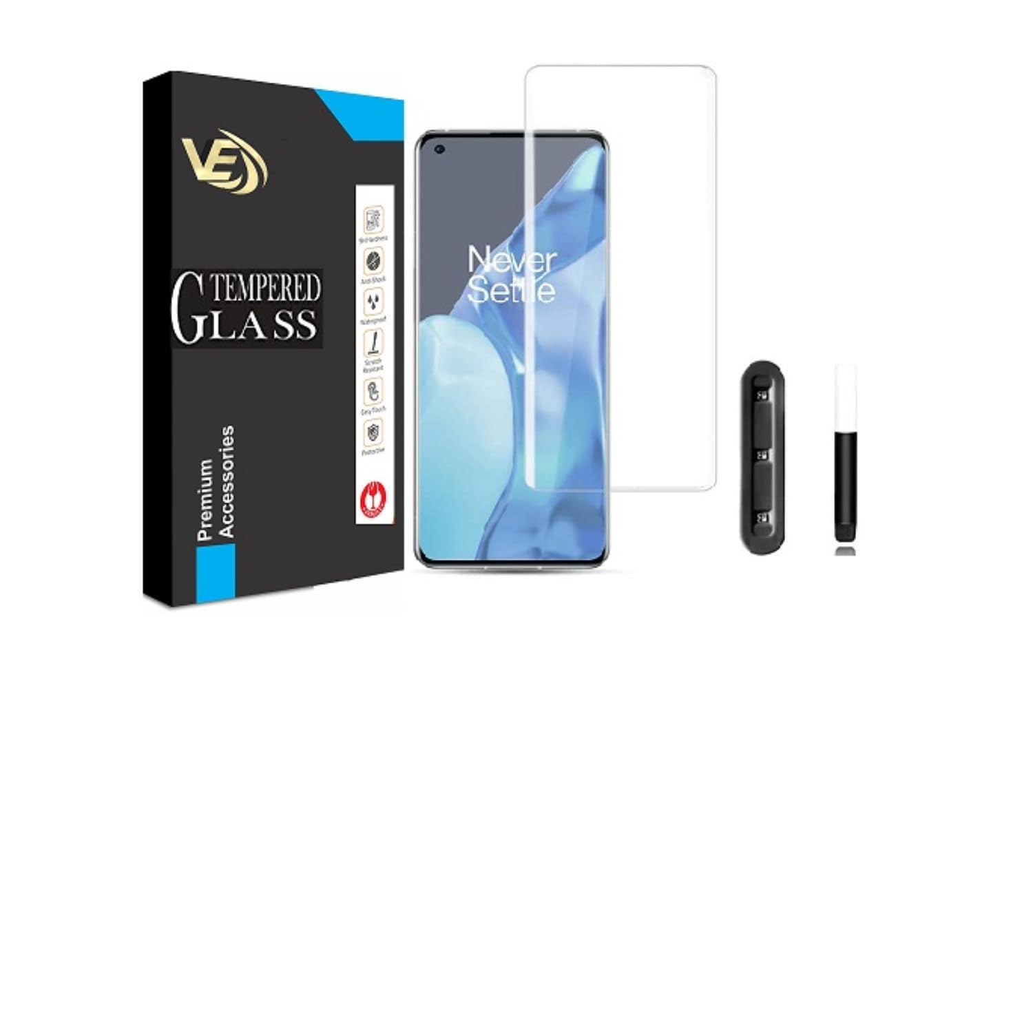 VILLA VIVO V29 Tempered Glass | Screen Protector Full HD Quality Tempered Glass Anti-Scratch Edge to Edge Coverage (B0CMMBQJGL) Amazon Price History, Amazon Price Tracker