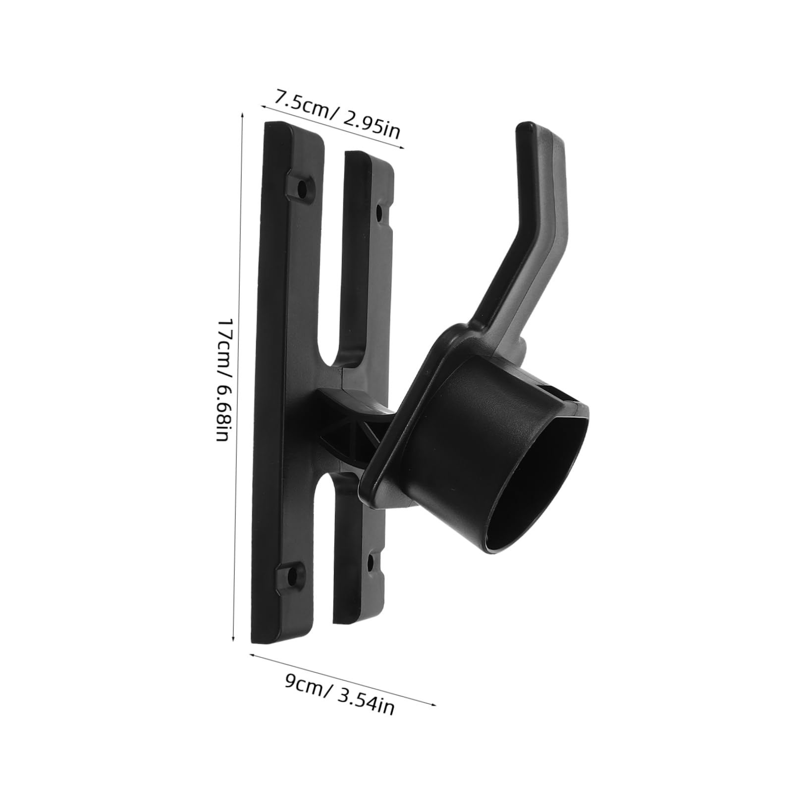 iplusmile 5 Pz Supporto Per Di Ricarica Supporto Per Spina Caricabatterie Ev Da Parete Per Caricabatterie Ev Per ia Per Auto Elettrica Black Pa66