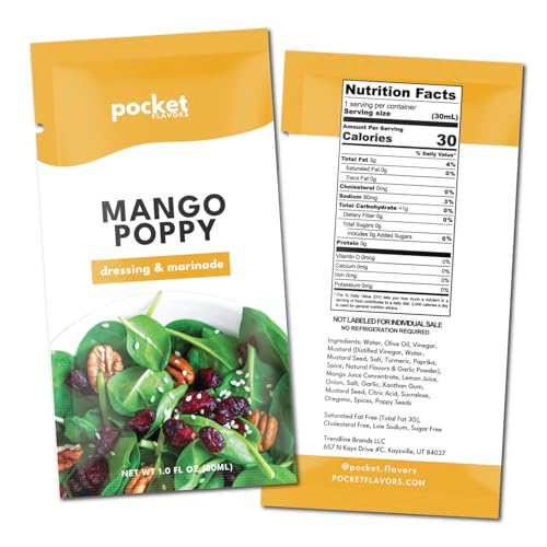 Pocket Flavors Salad Dressing Pouches