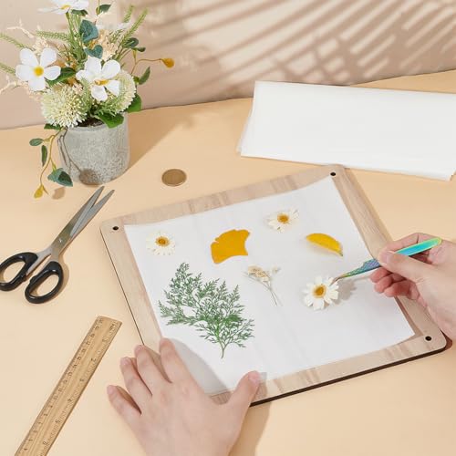 Papier buvard pour presse à fleurs absorbant pour herbier 50 pcs