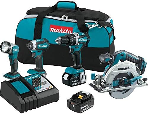 Makita XT446T 18V LXT Kit combinado inalámbrico sin escobillas de iones de litio (4 piezas)